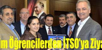 İHH’nın Okuttuğu Yetim Öğrenciler İTSO’yu Ziyaret Etti