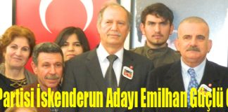 İşçi Partisi İskenderun Adayı Emilhan Güçlü Oldu!