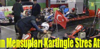 Basın Mensupları Kartingle Stres Attılar