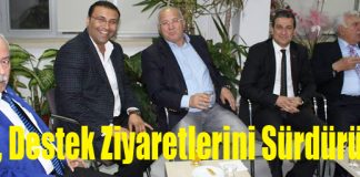 Gül, Destek Ziyaretlerini Sürdürüyor