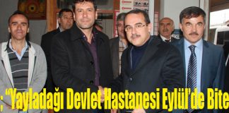 Ergin; “Yayladağı Devlet Hastanesi Eylül’de Bitecek!”