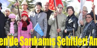 Belen’de Sarıkamış Şehitleri Anıldı