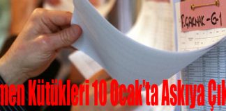 Seçmen Kütükleri 10 Ocak’ta Askıya Çıkıyor