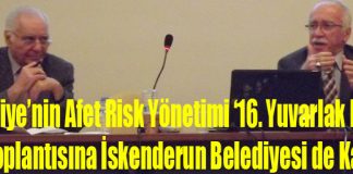 ‘Türkiye’nin Afet Risk Yönetimi 16. Yuvarlak Masa Toplantısı Düzenlendi