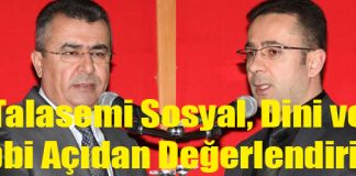 Talasemi Sosyal, Dini ve Tıbbi Açıdan Değerlendirildi