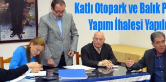 Katlı Otopark ve Balık Pazarı Yapım İhalesi Yapıldı