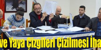 Cadde ve Sokaklarda Yol ve Yaya Çizgilerinin Çizilmesi Yapım İşi İhalesi Yapıldı