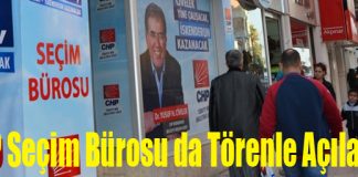 CHP Seçim Bürosu da Törenle Açılacak