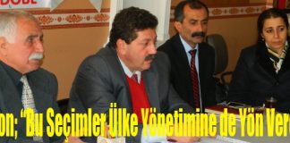 Kimyon; “Bu Seçimler Ülke Yönetimine de Yön Verecek”