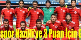 İDÇspor Nazilli’ye 3 Puan İçin Gitti