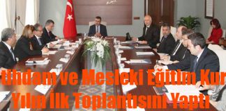 İl İstihdam ve Mesleki Eğitim Kurulu Yılın İlk Toplantısını Yaptı