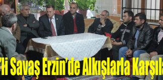 CHP Büyükşehir Adayı Savaş Erzin’de Alkışlarla Karşılandı