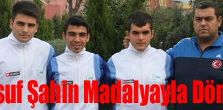 Yusuf Şahin Madalyayla Döndü