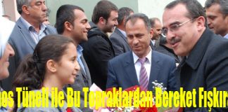 Amanos Tüneli ile Bu Topraklardan Bereket Fışkıracak!