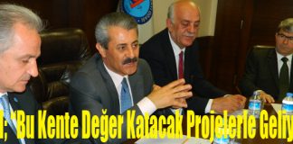 Dingil; “Bu Kente Değer Katacak Projelerle Geliyoruz”