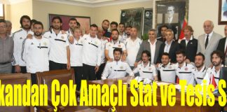 Başkandan Çok Amaçlı Stat ve Tesis Sözü!