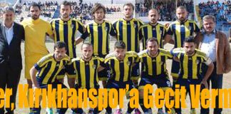 Lider, Kırıkhanspor’a Geçit Vermedi