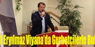 CHP’li Vekil Eryılmaz Viyana’da Gurbetçilerle Buluştu