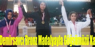 Ayşe Demirsavcı Bronz Madalyayla Göğsümüzü Kabarttı