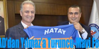 TÜFAD’dan Yılmaz’a Turuncu-Mavi Forma Hediyesi