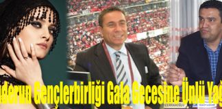 İskenderun Gençlerbirliği Gala Gecesine Ünlü Yağacak