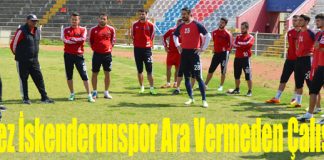 Körfez İskenderunspor Ara Vermeden Çalışıyor
