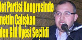 Saadet Partisi Kongresinde Çalışkan Yeniden GİK Üyesi
