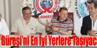 Aba Güreşi’ni En İyi Yerlere Taşıyacağız