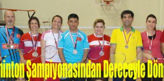 Badminton Şampiyonasından Dereceyle Döndüler