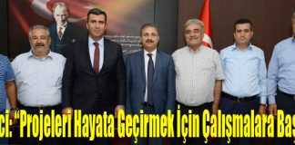 Kimyeci: “Projeleri Hayata Geçirmek İçin Çalışmalara Başladık”
