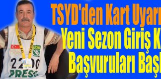TSYD’den Kart Uyarısı