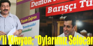 Kimyon; “Oylarımız Selocan’a!”