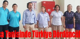 Masa Tenisinde Türkiye Dördüncülüğü