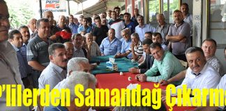 CHP’lilerden Samandağ Çıkarması!