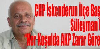 CHP’li Uyar; “Her Koşulda AKP Zarar Görecek”