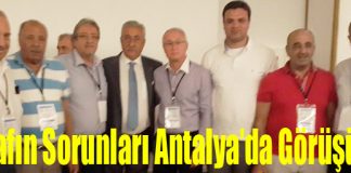 Esnafın Sorunları Antalya’da Görüşüldü