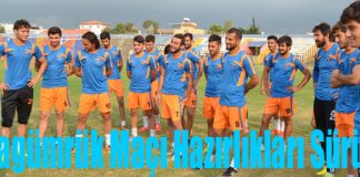 Karagümrük Maçı Hazırlıkları Sürüyor