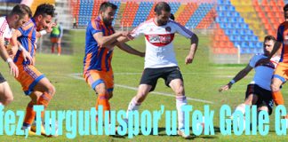 Körfez, Turgutluspor’u Tek Golle Geçti