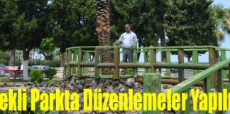 Ördekli Parkta Düzenlemeler Yapılıyor