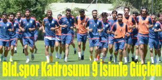 Erzin Belediyespor Kadrosunu 9 İsimle Güçlendirdi