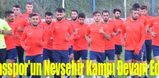 Payasspor’un Nevşehir Kampı Devam Ediyor