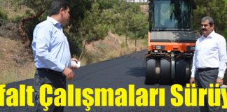 Asfalt Çalışmaları Sürüyor