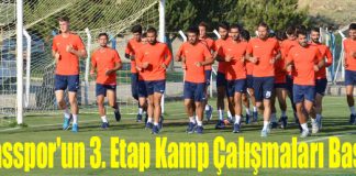 Payasspor’un 3. Etap Kamp Çalışmaları Başladı
