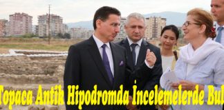 Vali Topaca Antik Hipodromda İncelemelerde Bulundu
