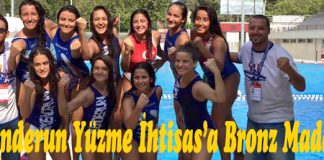 İskenderun Yüzme İhtisas Kulübüne Bronz Madalya