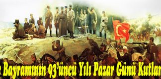 Zafer Bayramının 93’üncü Yıldönümü Pazar Günü Kutlanacak