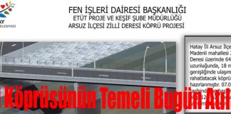 Zilli Köprüsünün Temeli Bugün Atılıyor
