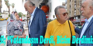 Başkan Dingil; “Vatandaşın Derdi, Bizim Derdimizdir”