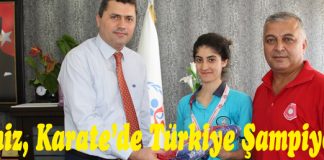 Deniz, Karate’de Türkiye Şampiyonu