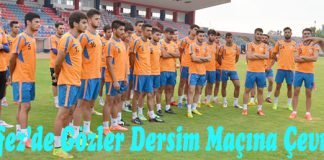 Körfez İskenderunspor’da Gözler Dersim Maçına Çevrildi